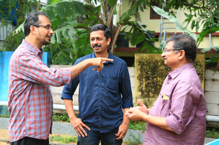 ഇ സന്തോഷ്‌കുമാർ, എസ്‌ ഹരീഷ്‌,  അശോകൻ ചെരുവിൽ  